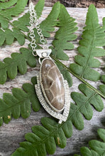 Load image into Gallery viewer, Petoskey Stone Statement Necklace
