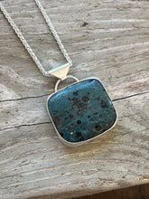 Load image into Gallery viewer, Leland Blue Square Necklace
