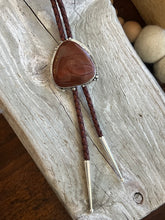 Load image into Gallery viewer, Lake Superior Agate Bolo Tie
