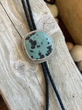 Load image into Gallery viewer, Minty Leland Blue Bolo Tie
