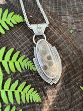 Load image into Gallery viewer, Petoskey Stone Chunk Statement Necklace
