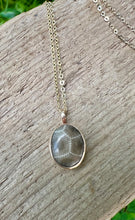 Load image into Gallery viewer, Gold Petoskey Stone Necklace
