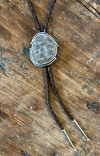 Load image into Gallery viewer, Petoskey Stone Bolo Tie
