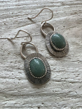 Load image into Gallery viewer, Leland Green Burst Earring
