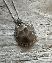 Load image into Gallery viewer, Petoskey Stone Cove Statement Necklace
