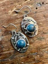 Load image into Gallery viewer, Leland Blue Vine Earrings
