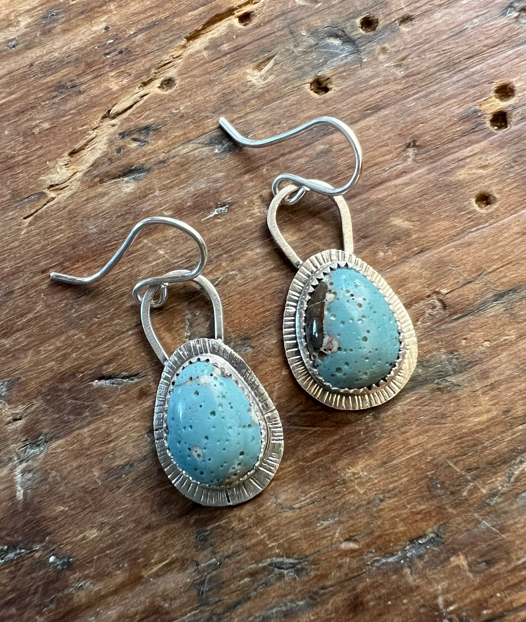 Teardrop Leland Blue Burst Earring