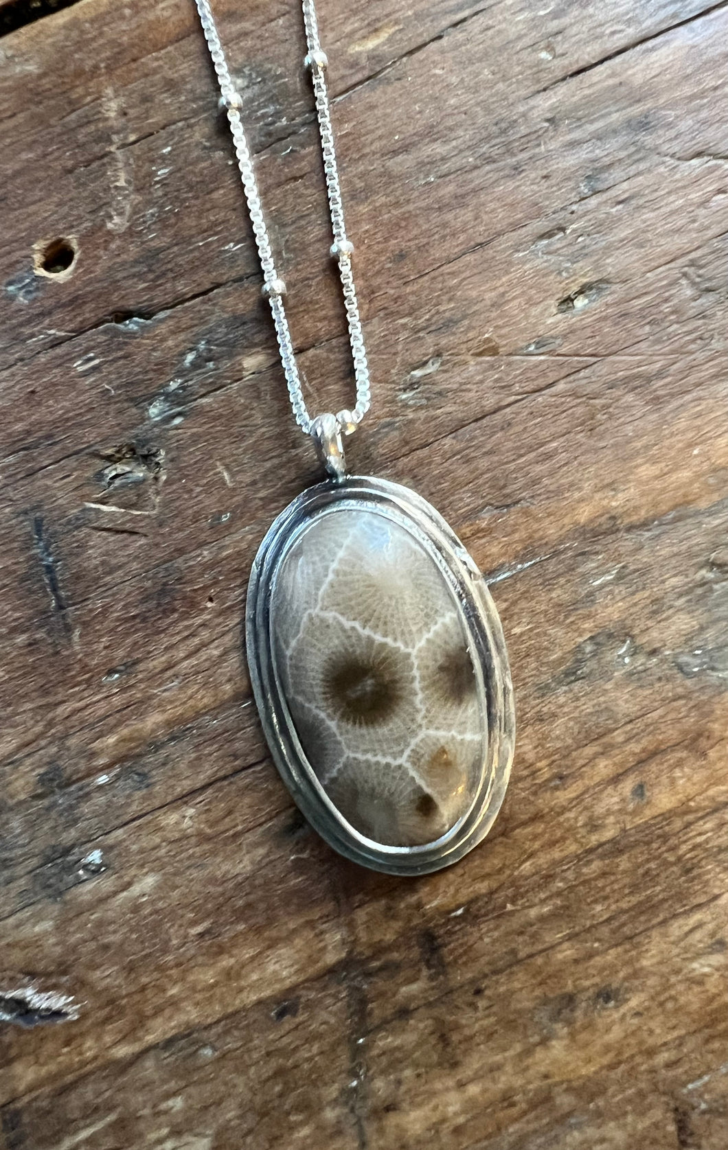 Petoskey Stone Necklace