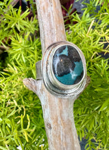 Load image into Gallery viewer, Minty Cow Leland Blue Ring
