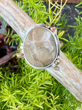 Load image into Gallery viewer, Mixed Metal Petoskey Stone Ring
