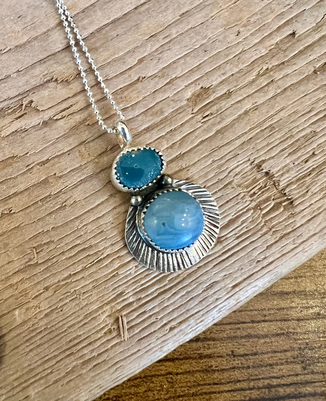 Leland Blue Fly Fishing Necklace #1