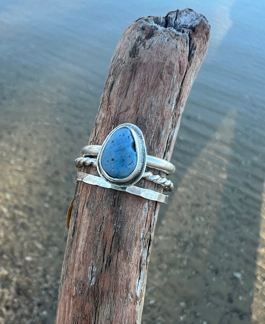 Leland Blue Pebble Stacker-Size 6