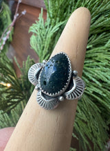 Load image into Gallery viewer, Boho Burst Leland Blue Ring
