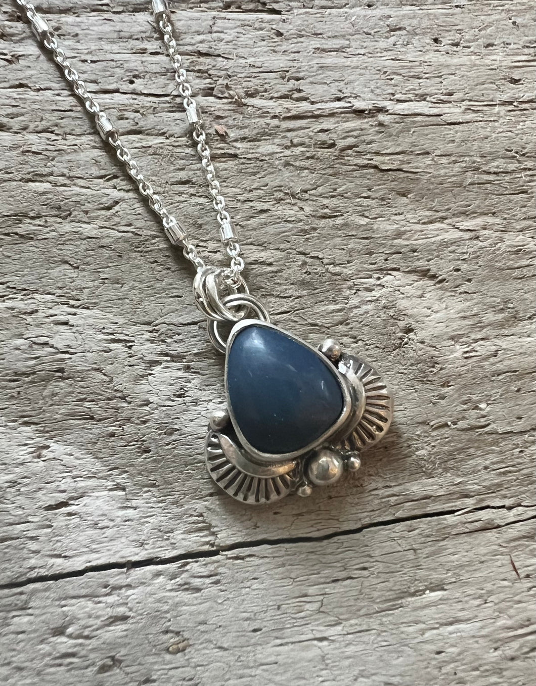 Boho Burst Leland Blue Necklace
