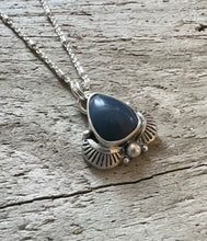 Load image into Gallery viewer, Boho Burst Leland Blue Necklace
