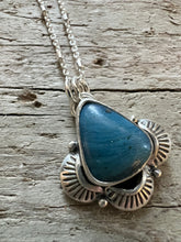 Load image into Gallery viewer, Boho Burst Leland Blue Necklace

