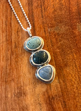 Load image into Gallery viewer, Triple Stone Cairn Necklace #6
