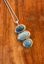 Load image into Gallery viewer, Triple Stone Cairn Necklace #4
