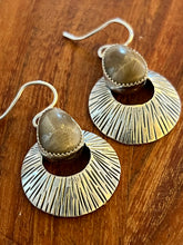 Load image into Gallery viewer, Petoskey Stone Stamped Domes
