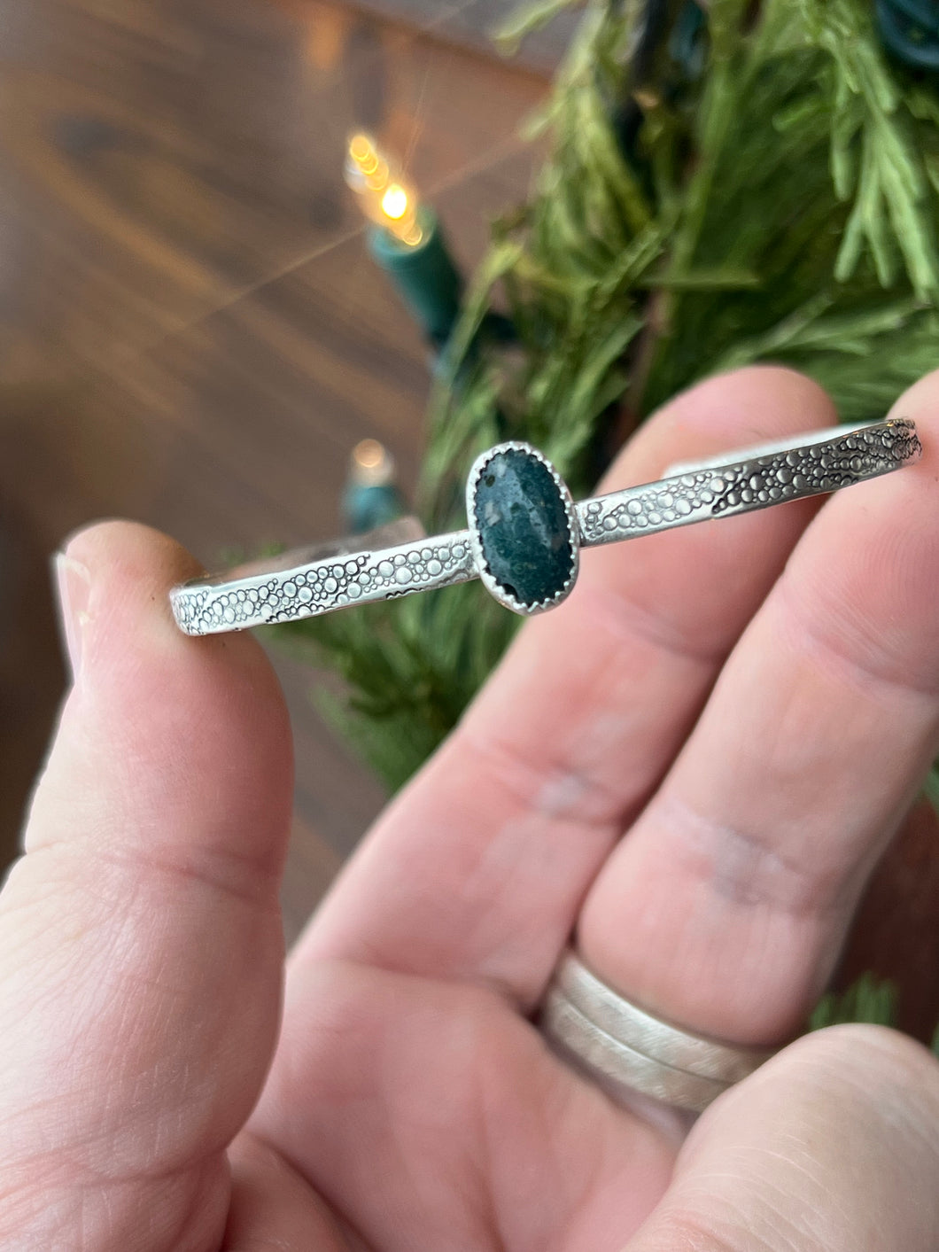 Leland Blue Stacker Cuff #6