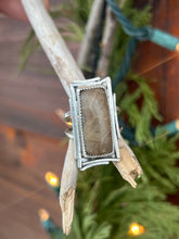 Load image into Gallery viewer, Rectangle Petoskey Stone Ring- Sz 6
