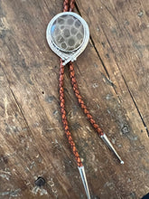 Load image into Gallery viewer, Petoskey Stone Bolo Tie
