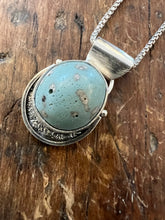 Load image into Gallery viewer, Sand Dusted Leland Blue Necklace
