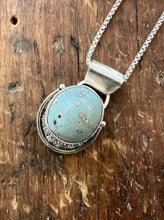 Load image into Gallery viewer, Sand Dusted Leland Blue Necklace
