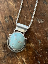 Load image into Gallery viewer, Sand Dusted Leland Blue Necklace
