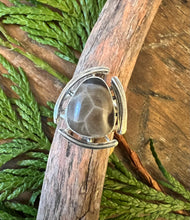 Load image into Gallery viewer, Breakaway Petoskey Stone Ring
