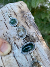 Load image into Gallery viewer, Michigan Stone Link Bracelet #2
